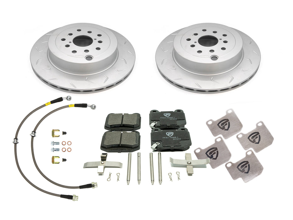 FactionFab Full Brake Kit Combo Rear STI 2004-2007