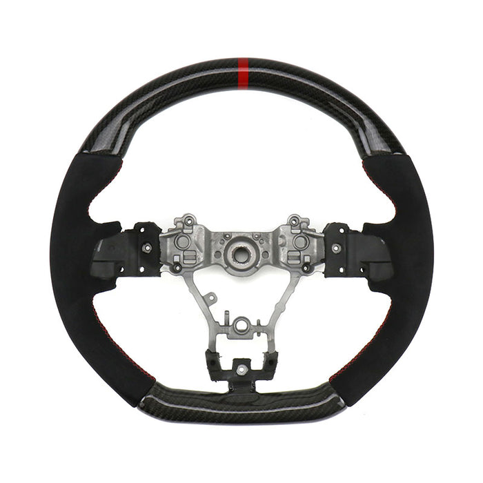 FactionFab Steering Wheel Carbon and Suede WRX / STI 2015+