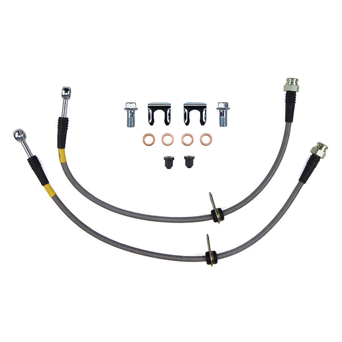 FactionFab Rear Stainless Steel Brake Lines Subaru STI 2018+