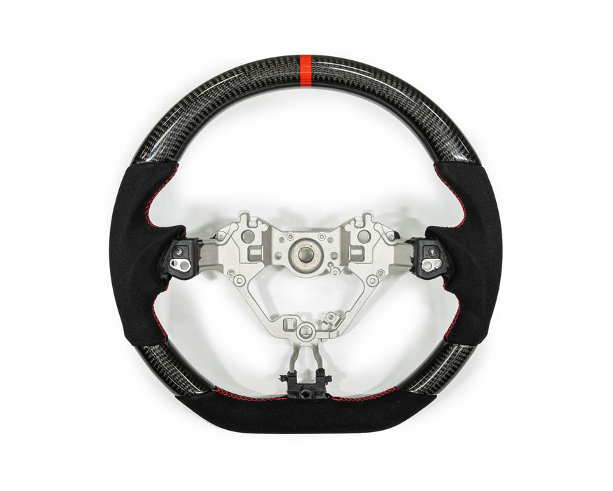 FactionFab Steering Wheel Carbon and Suede 17+ BRZ / 86