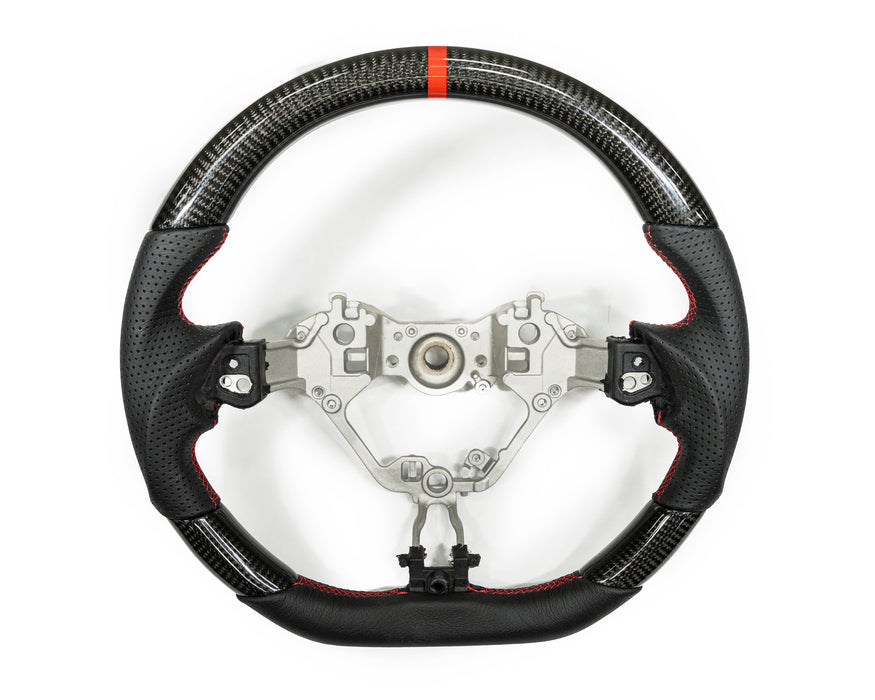 FactionFab Steering Wheel Carbon and Leather 17+ BRZ / 86