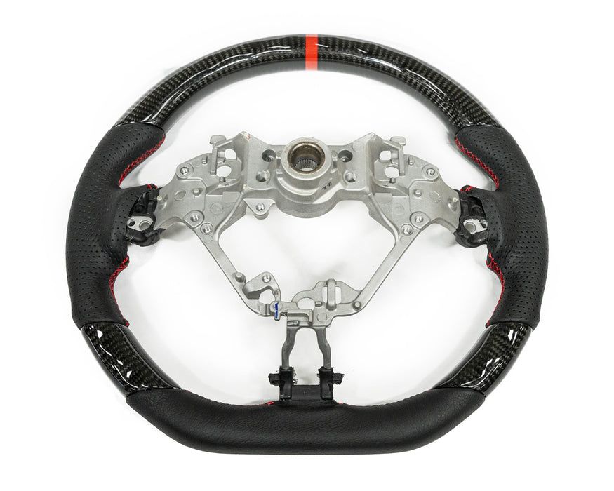 FactionFab Steering Wheel Carbon and Leather 17+ BRZ / 86