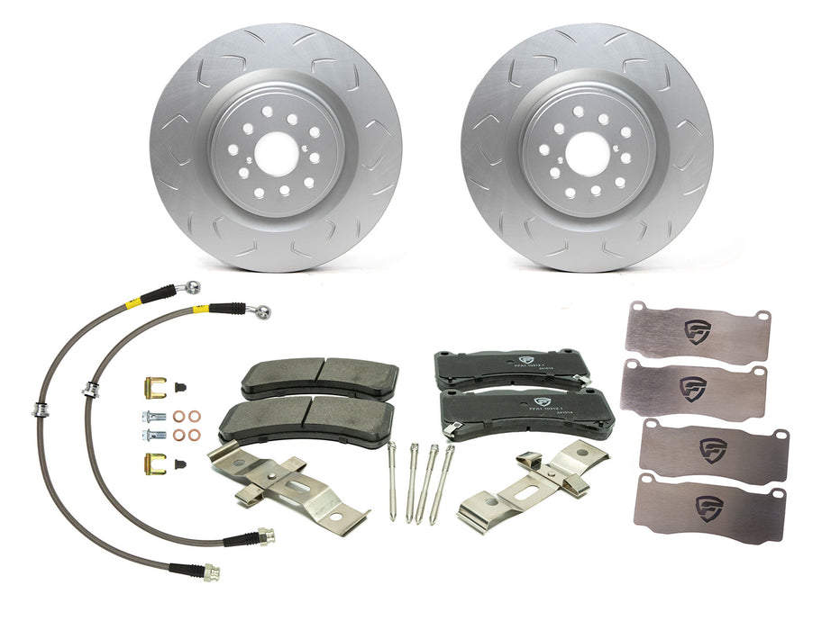 FactionFab Full Brake Kit Combo Front  STI 2018-2021 / WRX 2022+ Brembo