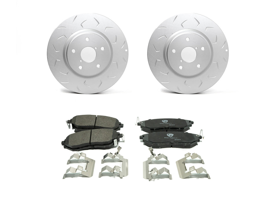 FactionFab Pad / Rotor Combo Front WRX 2015-2021