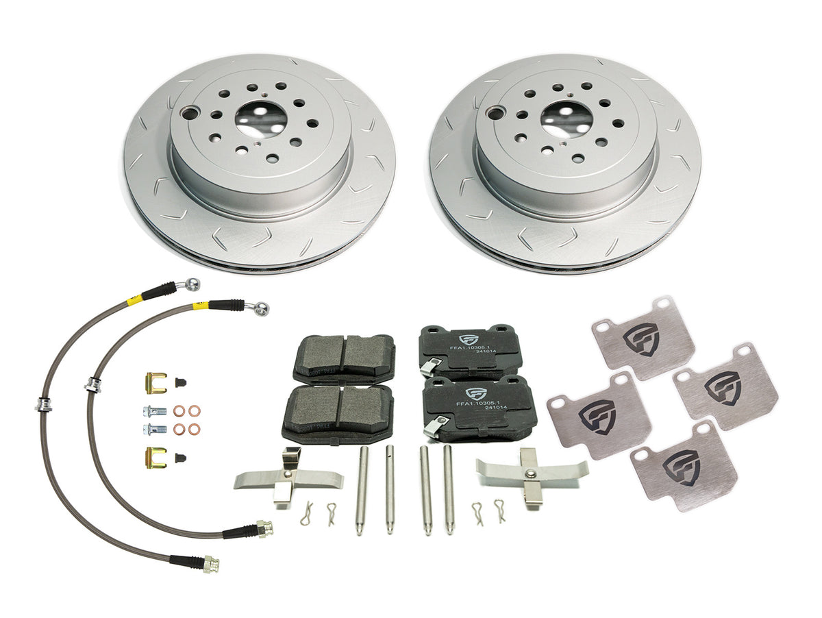 FactionFab Full Brake Kit Combo Rear STI 2008-2017