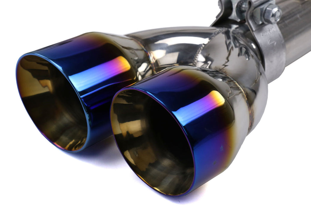 FactionFab Axle Back Exhaust Burnt Tip WRX / STI 2015-2021