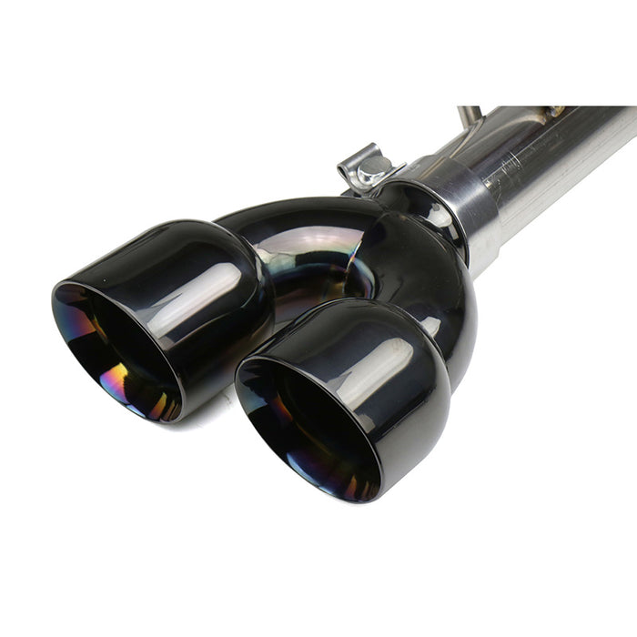 FactionFab Axle Back Exhaust Black Tip WRX / STI 2015-2021