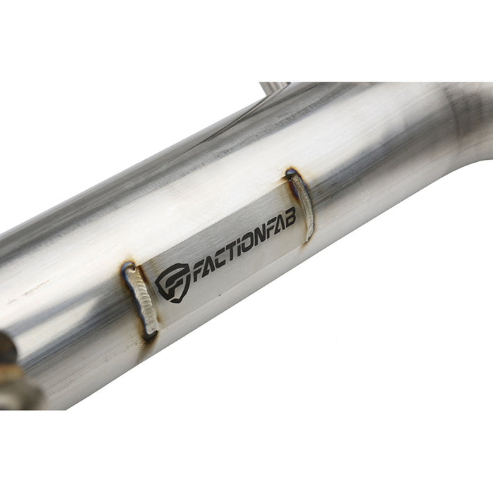 FactionFab Axle Back Exhaust Black Tip WRX / STI 2015-2021