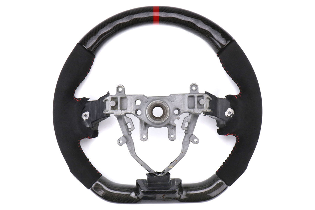 FactionFab Steering Wheel Carbon and Suede WRX / STI 2008-2014