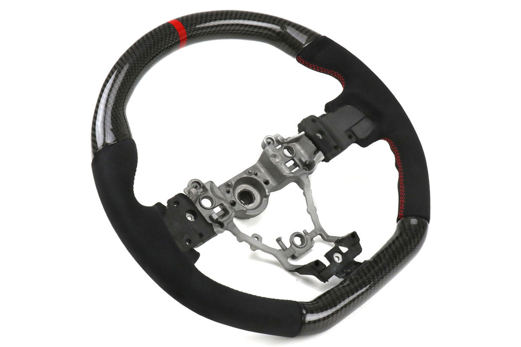 FactionFab Steering Wheel Carbon and Suede WRX / STI 2015+