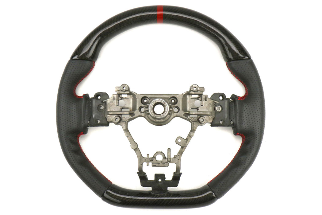 FactionFab Steering Wheel Carbon and Leather WRX / STI 2015+
