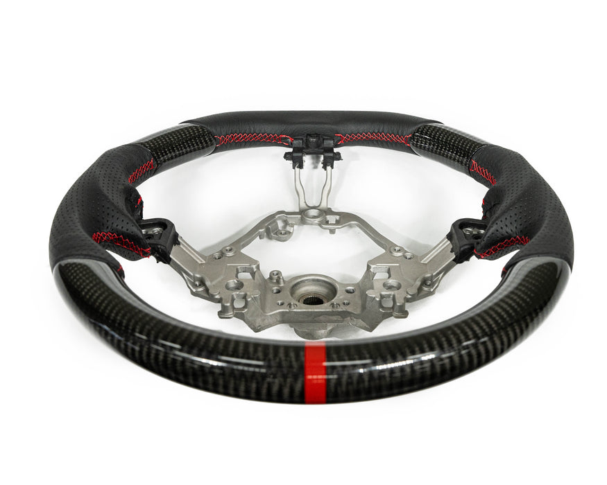 FactionFab Steering Wheel Carbon and Leather 17+ BRZ / 86