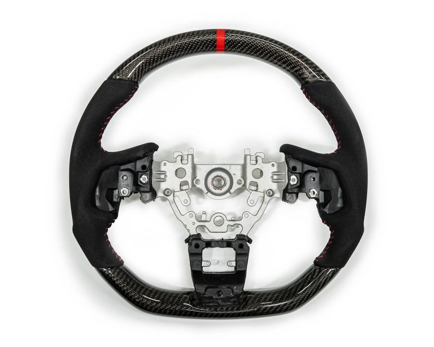 FactionFab Steering Wheel Carbon and Suede 2022+ WRX