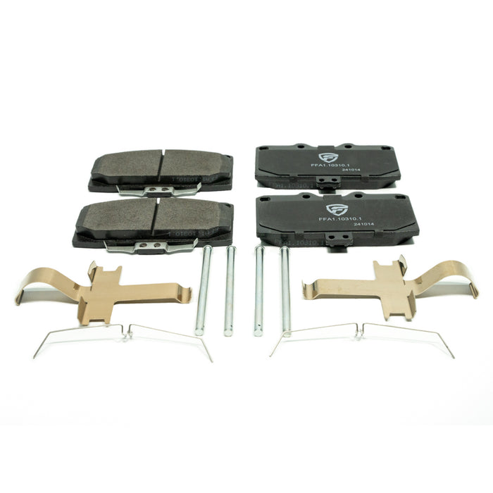 FactionFab V2 Brake Pads - 2006-07 Subaru WRX - Front