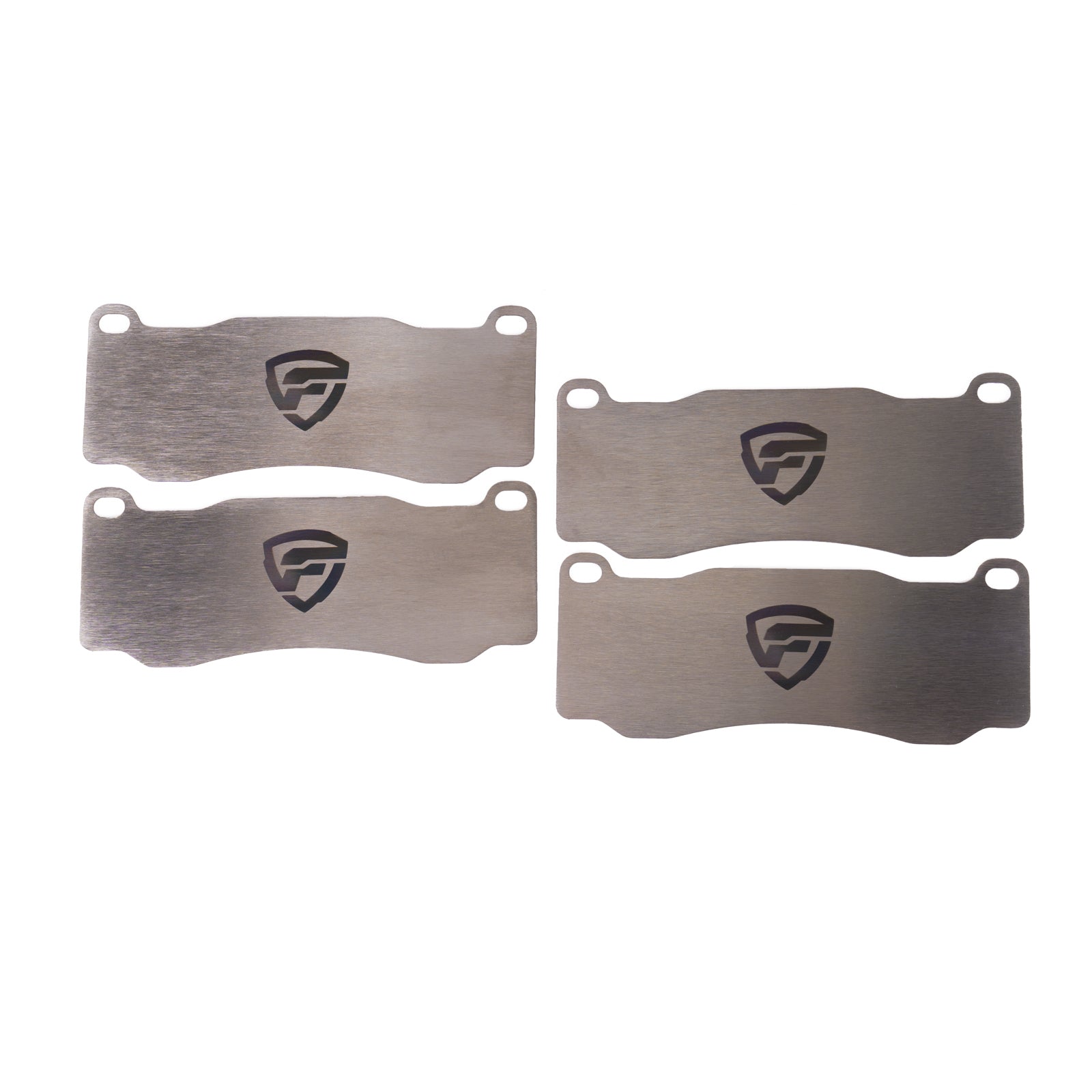FactionFab Titanium Front Brake Shim Set Subaru STI 2018