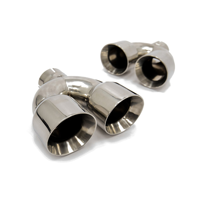FactionFab Replacement Axle Back Tip Polished Pair