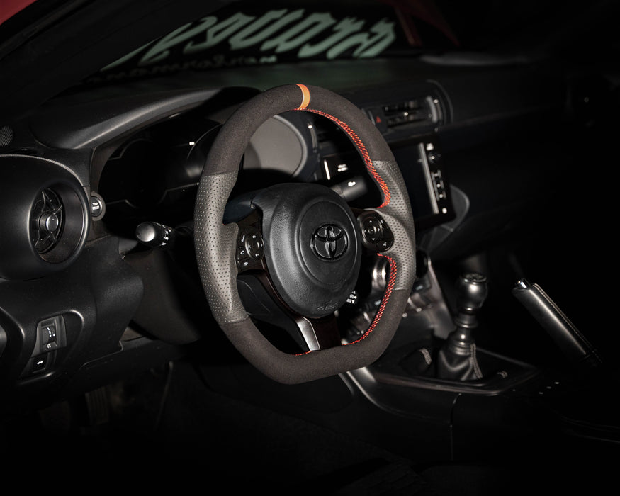 FactionFab Steering Wheel Leather and Suede 17+ BRZ / 86