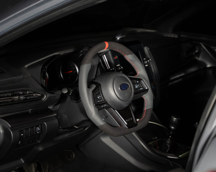 FactionFab Steering Wheel Leather and Suede 2022+ WRX