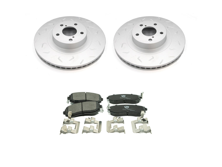 FactionFab Pad / Rotor Combo Front - 2013-2020 FR-S BRZ 86 / 2022-2026 BRZ GR86 w/Brembo*