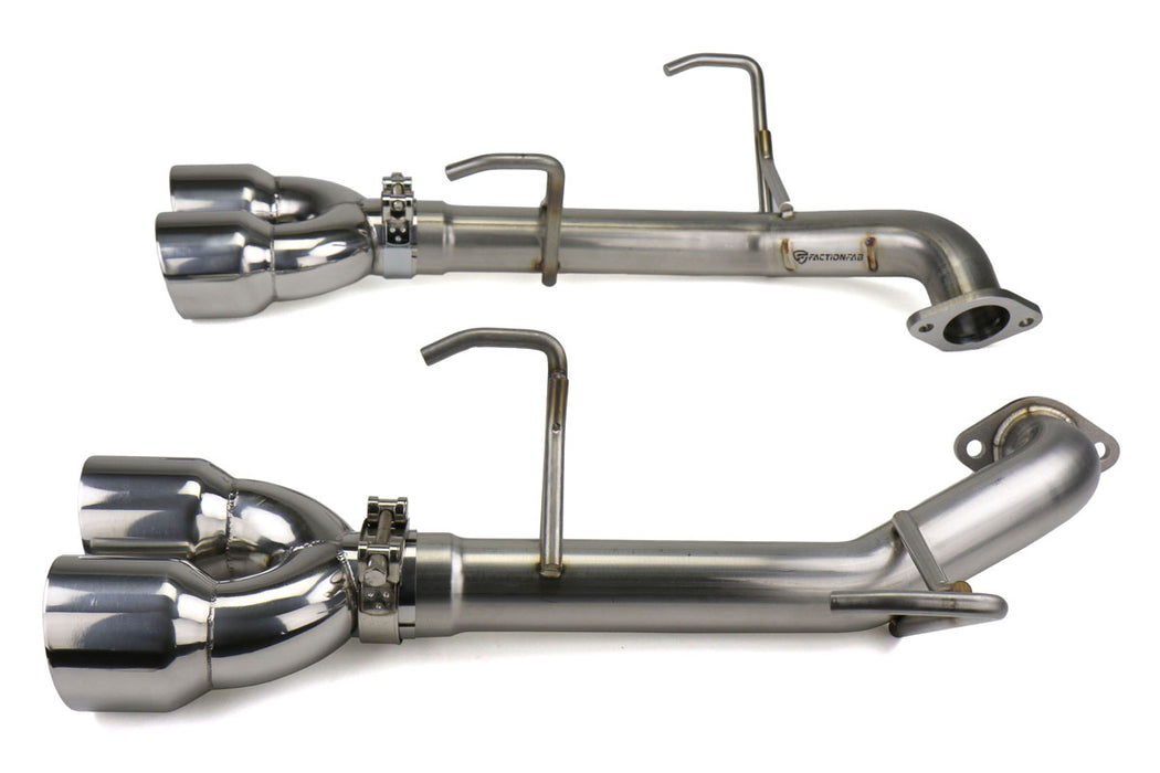 FactionFab Axle Back Exhaust Polished Tip WRX / STI 2011-2014 Sedan